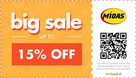 Midas Coupons .